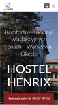 Mobile Screenshot of hostelhenrix.pl
